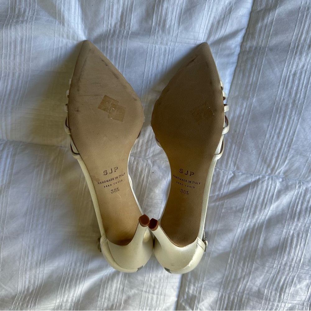 SJP satin wedding heels - Picture 6 of 6